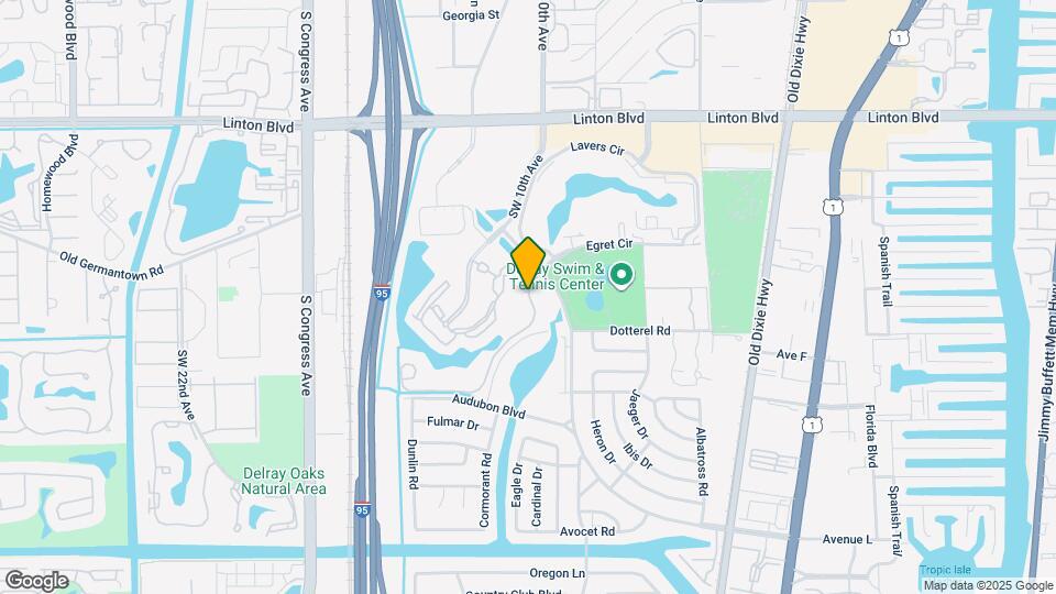 1355 Crystal Way, Unit BAHIA AT DELRAY Map and Location Details