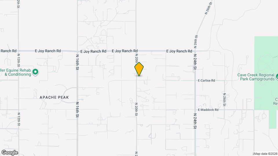 37408 N 20th St Map and Location Details