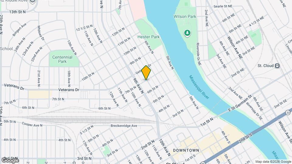 629 8th Ave N Map and Location Details