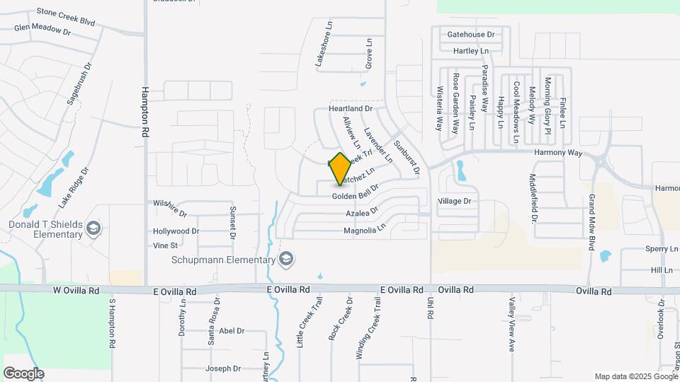 523 Golden Bell Dr Map and Location Details