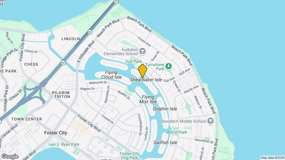 255 Shearwater Is Mapa y Detalles de la Ubicación