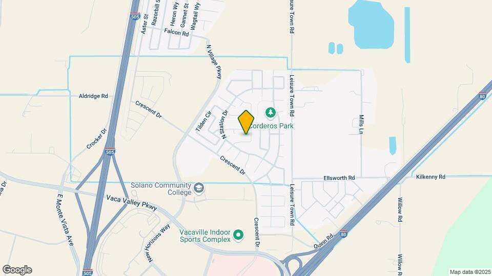 584 Del Mar Cir Map and Location Details