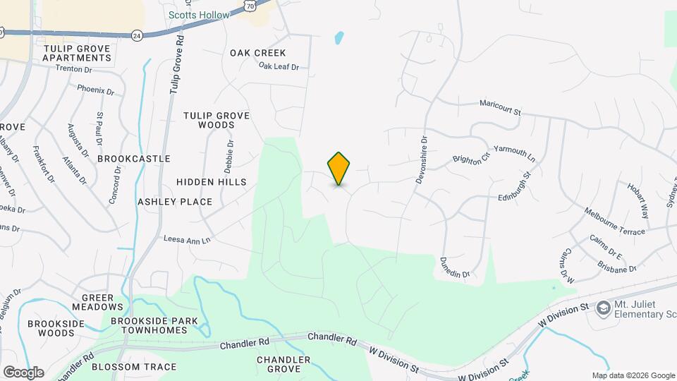 2901 Westchester Ct Mapa y Detalles de la Ubicación