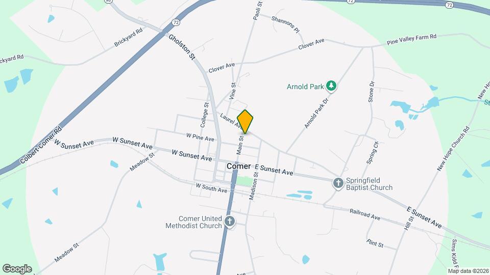 2130 Main St Map and Location Details