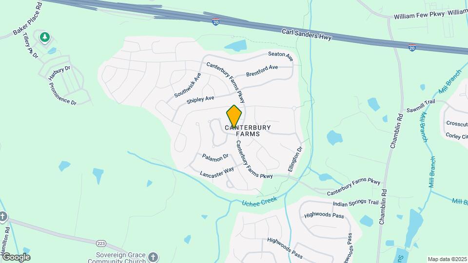 405 Brantley Cove Cir Map and Location Details