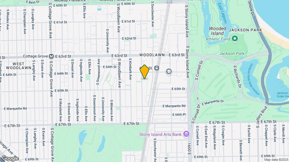 6435 S Kenwood Ave Mapa y Detalles de la Ubicación