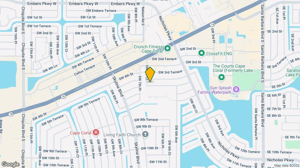 717 SW 4th Terrace Map and Location Details