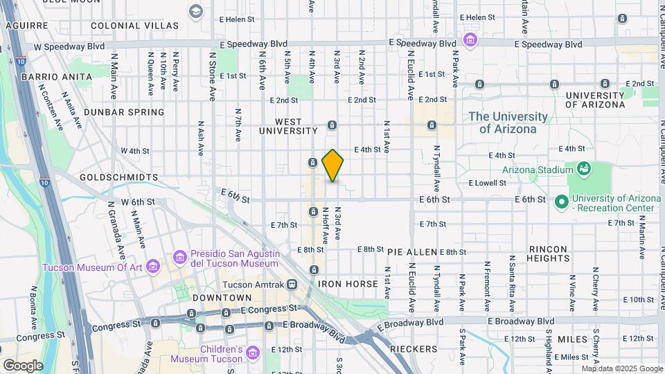 517 N 3rd Ave Map and Location Details