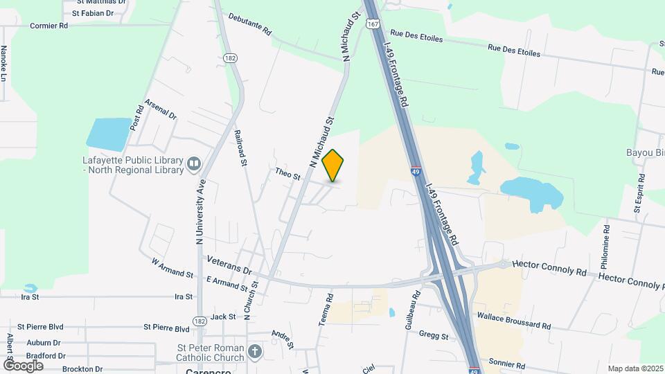 302 Carencro St Map and Location Details