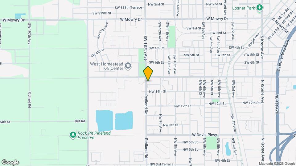 1515 Redland Rd Map and Location Details