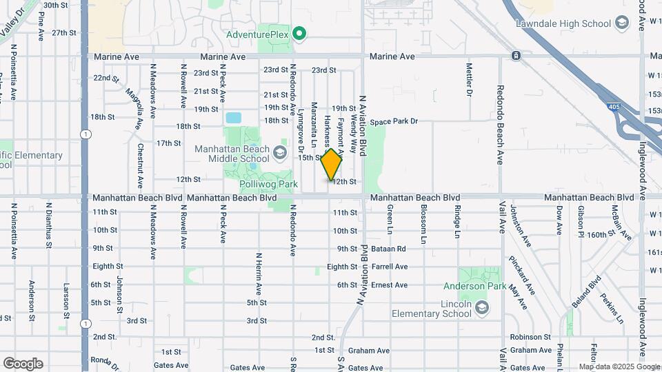 1802 12th St, Unit 2 Map and Location Details