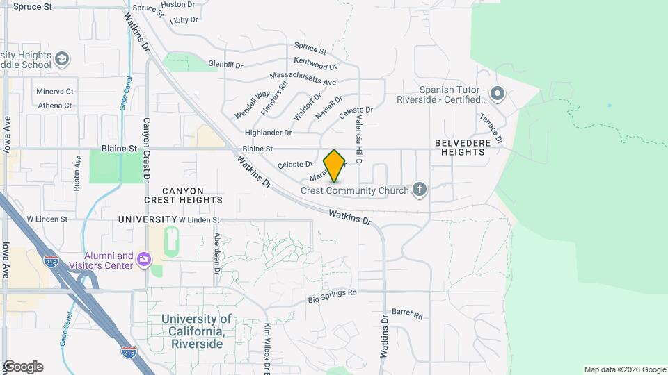 3420 Bahia Pl Mapa y Detalles de la Ubicación