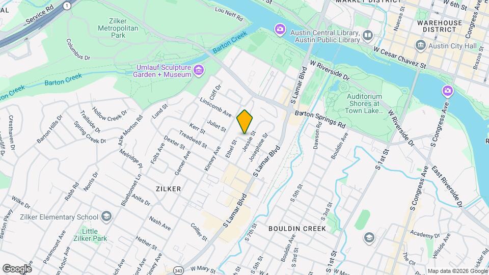 1504 Juliet St Map and Location Details