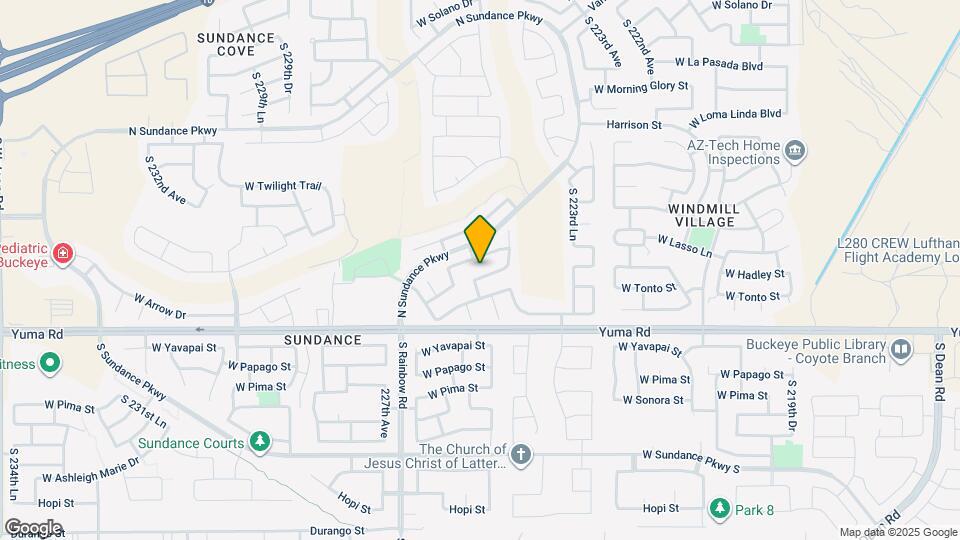 22538 W Hadley St Map and Location Details