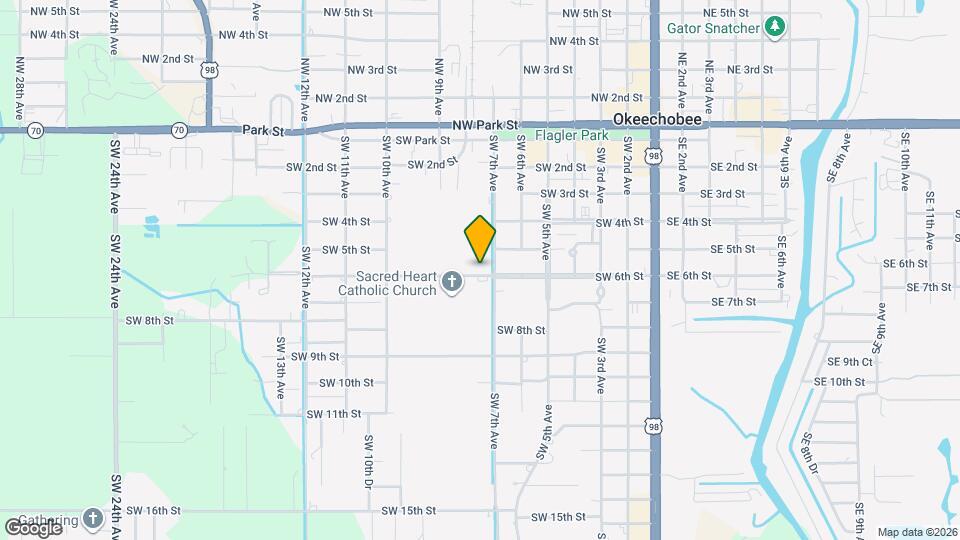 704 SW 6th St Map and Location Details