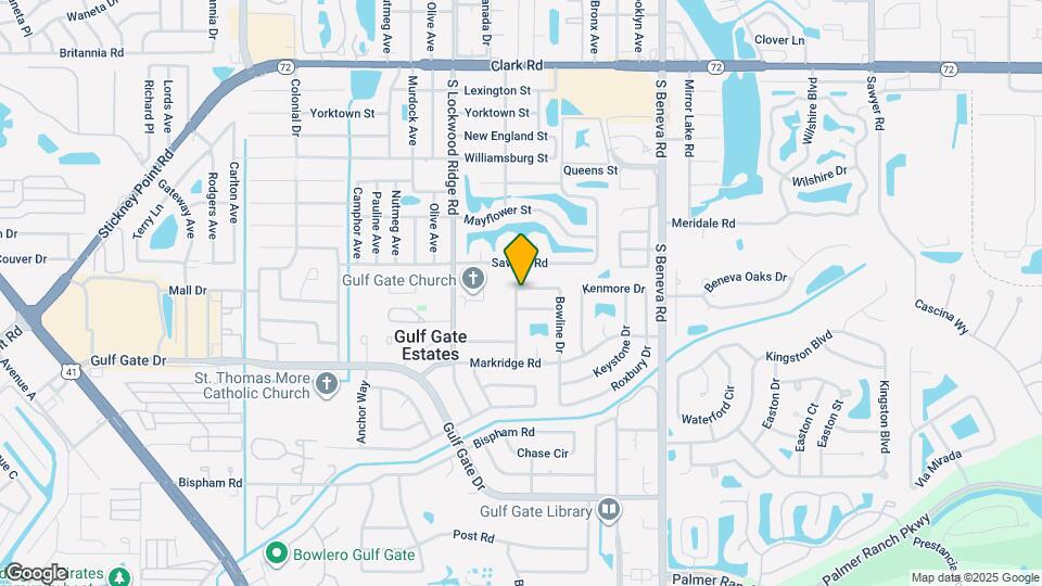 6512 Bowline Dr Map and Location Details