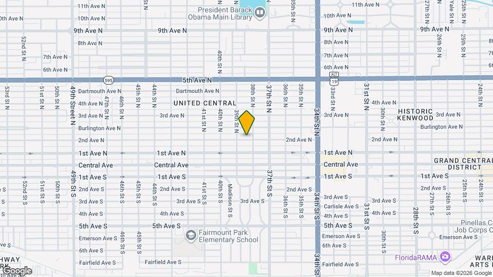 3827 2nd Ave N Mapa y Detalles de la Ubicación