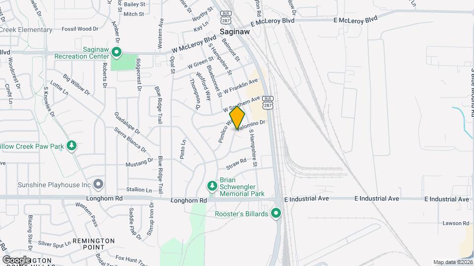 217 Palomino Dr Map and Location Details