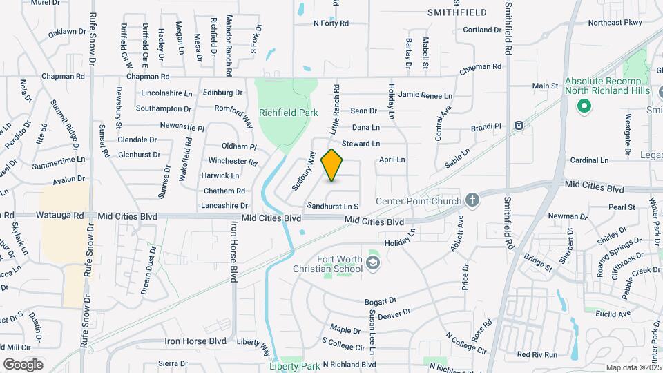 7425 Tunbridge Dr Map and Location Details