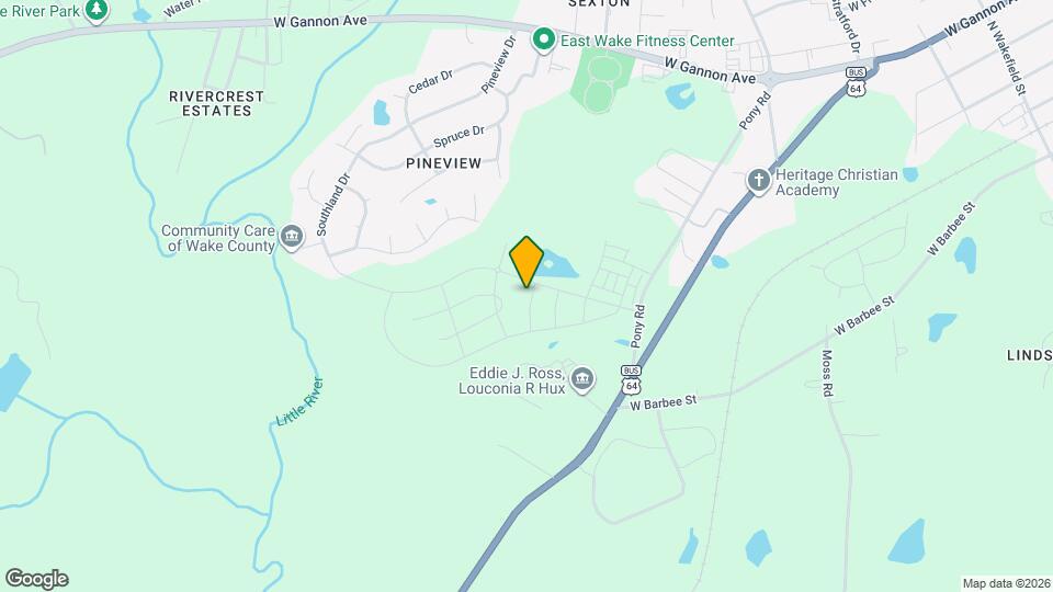 1208 Whitespire Wy Map and Location Details