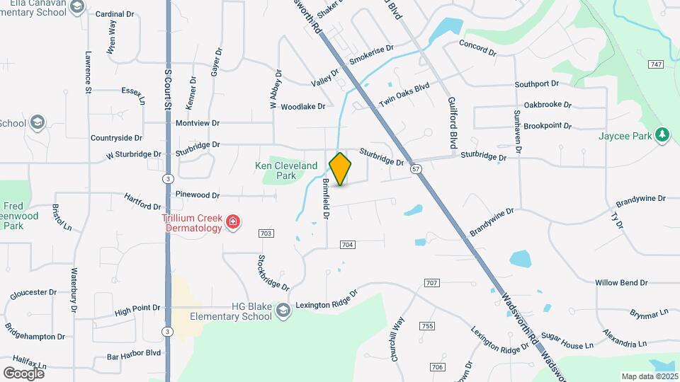 430 Charleton Dr Map and Location Details