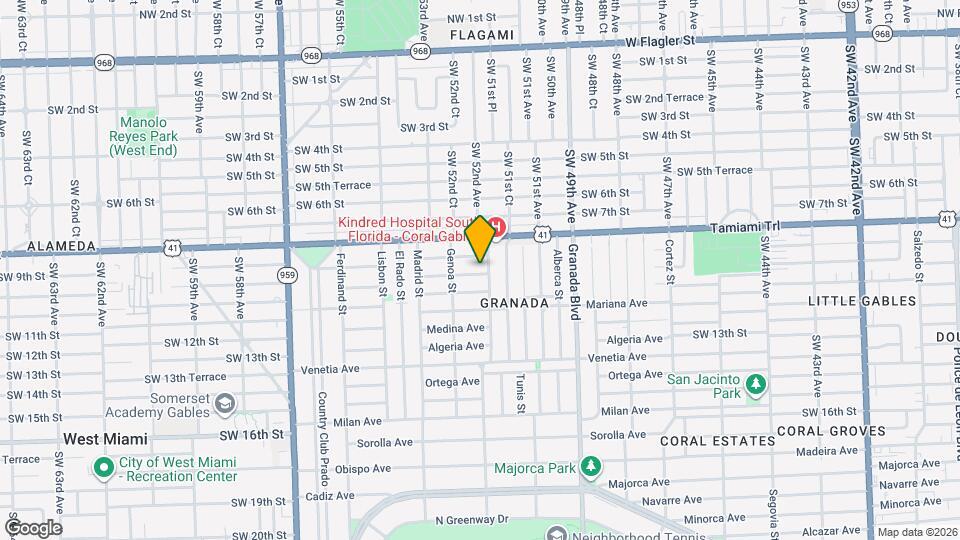 1209 Aguila Ave Map and Location Details