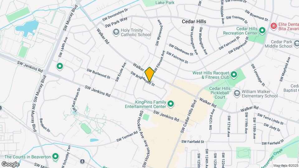 13150 SW Brightwood St Map and Location Details