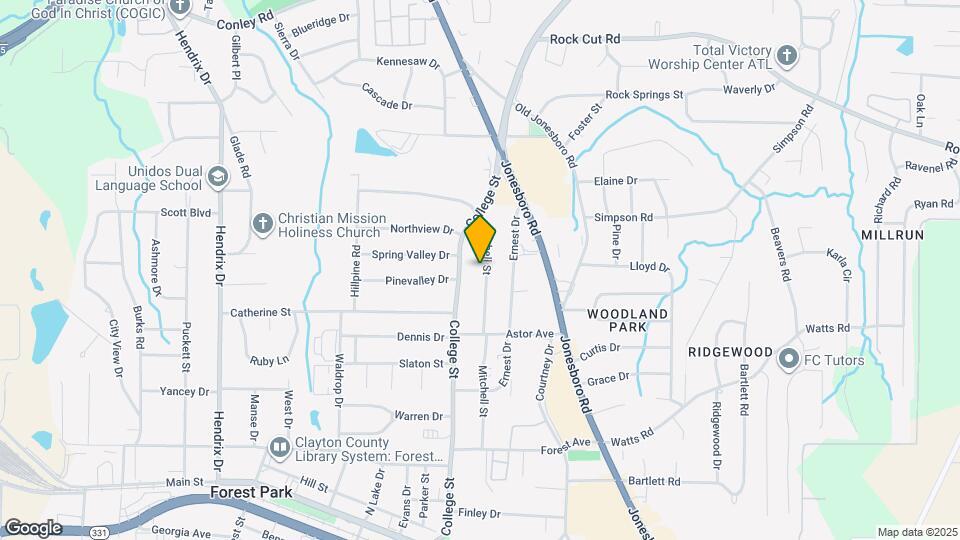 4569 Mitchell St Map and Location Details