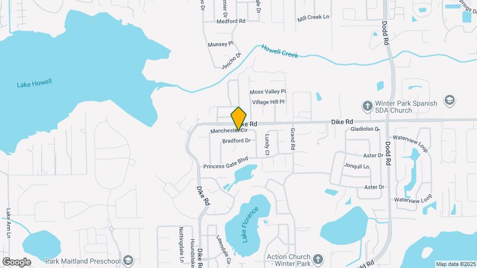 1041 Manchester Cir Map and Location Details