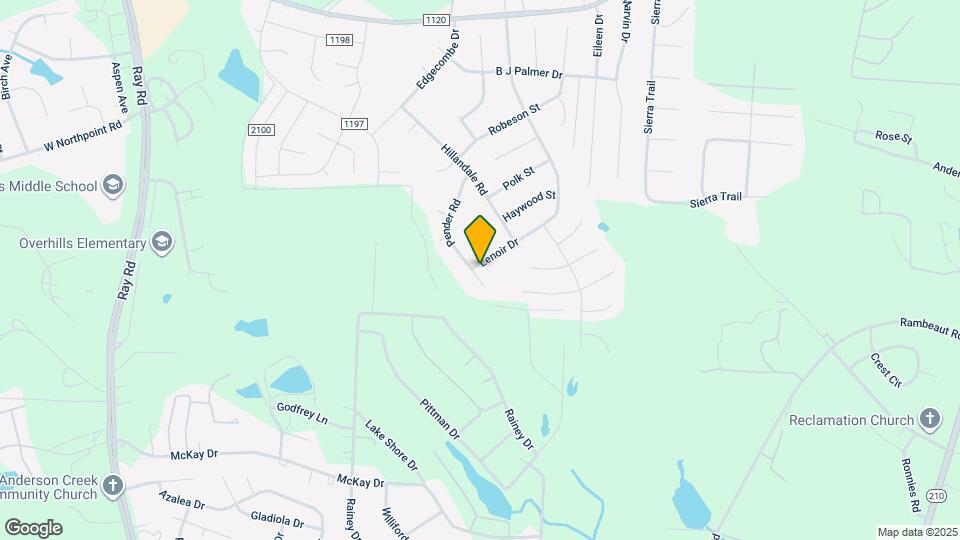 717 Lenoir Dr Map and Location Details