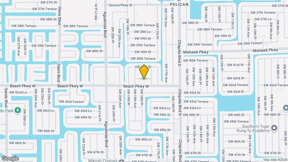 1818 SW 42nd St Map and Location Details