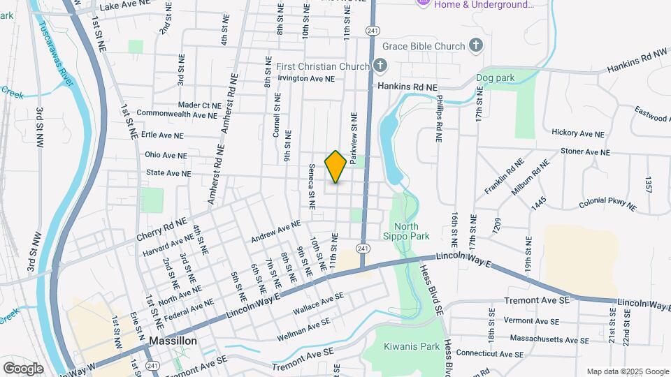 711 11th St NE Map and Location Details