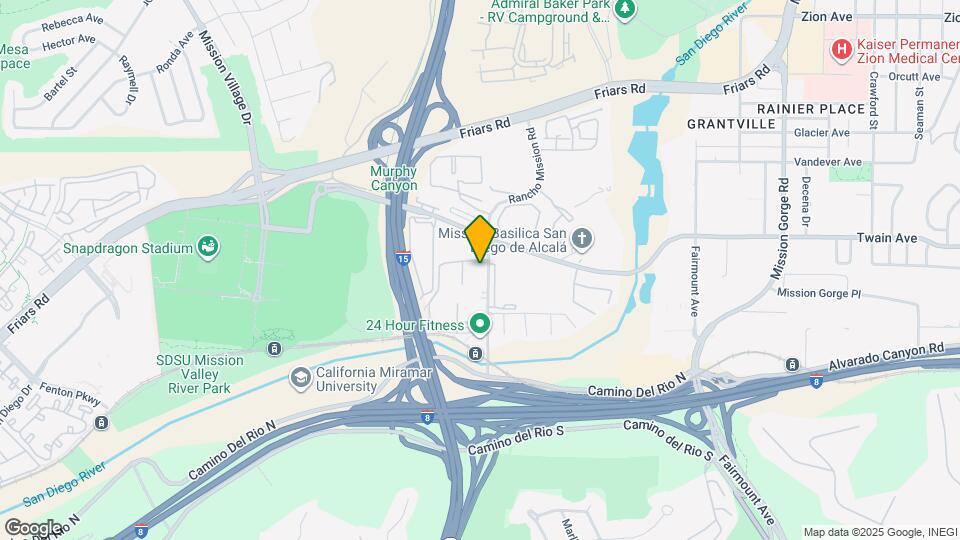 6018 Rancho Mission Rd Map and Location Details