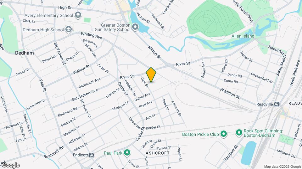 46 Blossom St-Unit -1 Map and Location Details