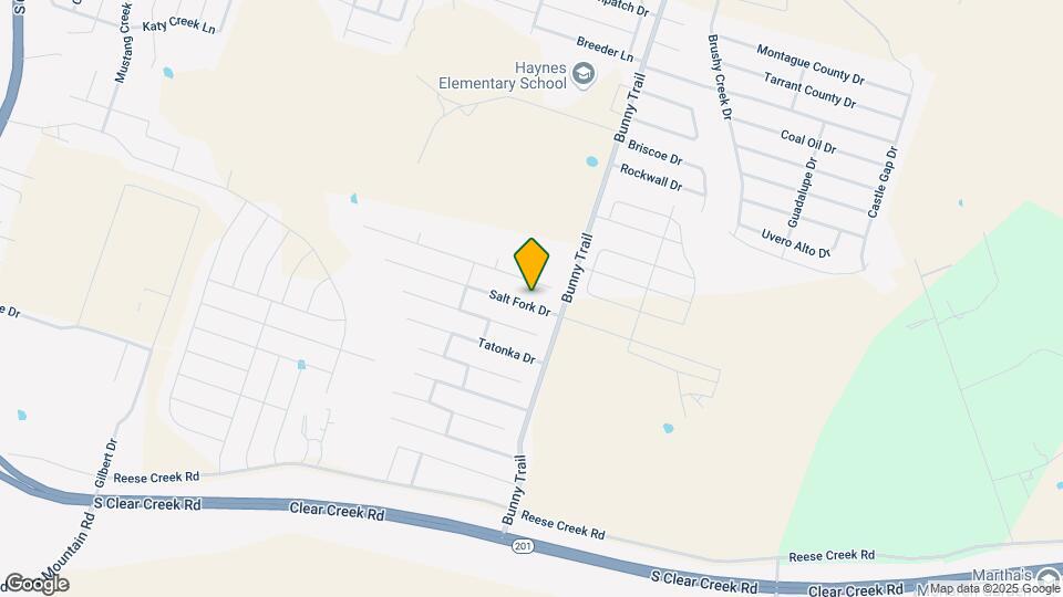 3601 Salt Fork Dr Map and Location Details