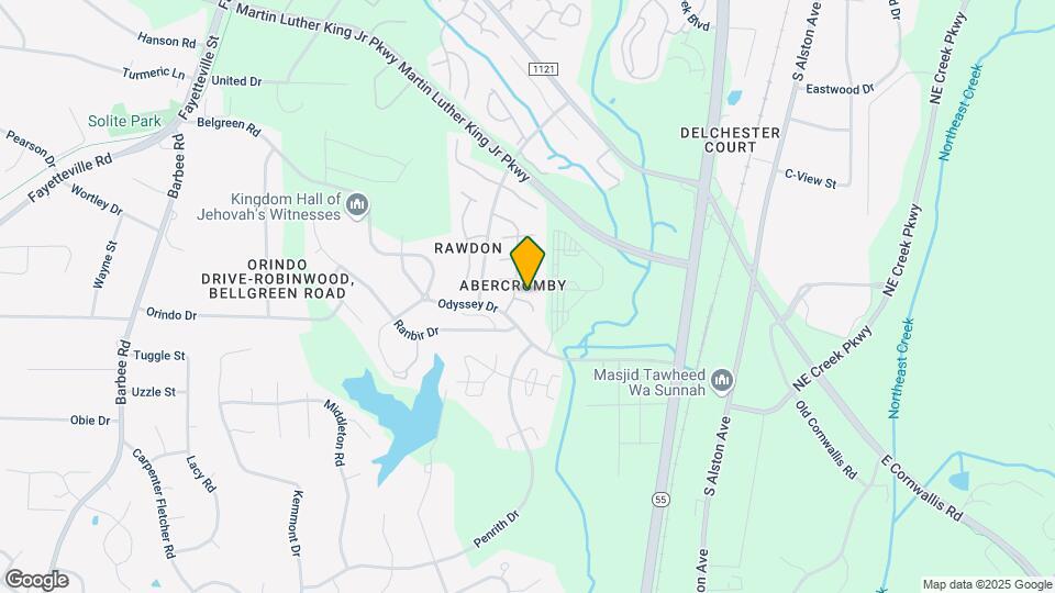 3705 Birmi Dr Map and Location Details