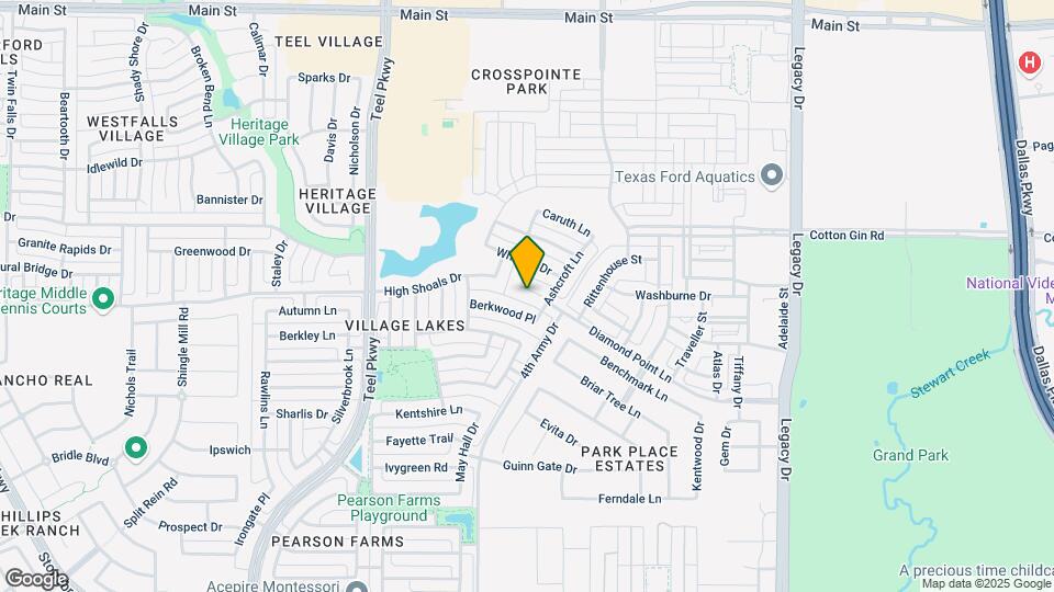 3545 Bellaire Ct Map and Location Details