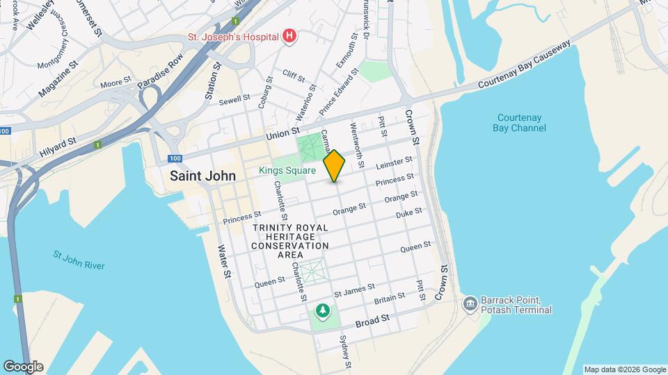 59 Carmarthen St Map and Location Details