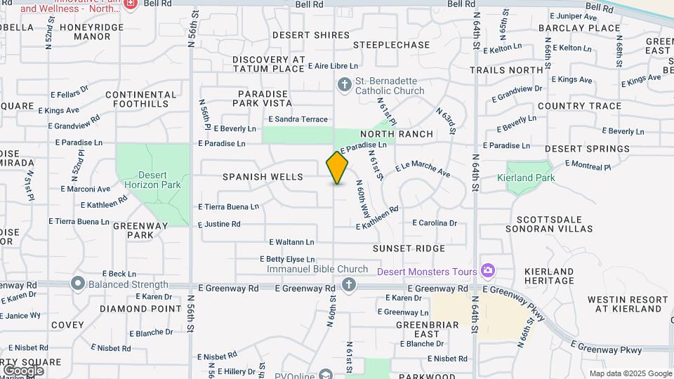 6001 E Monte Cristo Ave Map and Location Details