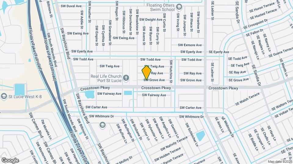 280 SW Grove Ave Map and Location Details
