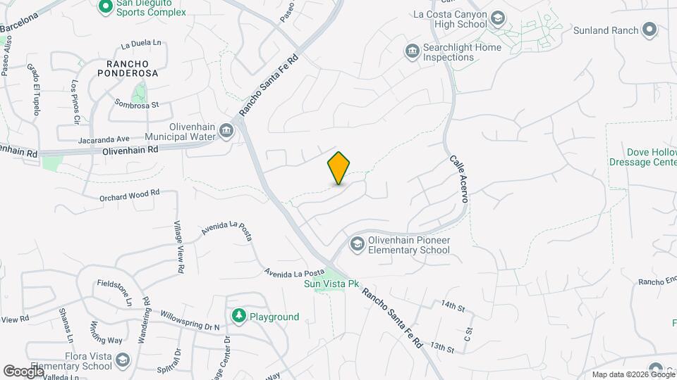 3266 Avenida Del Alba Map and Location Details