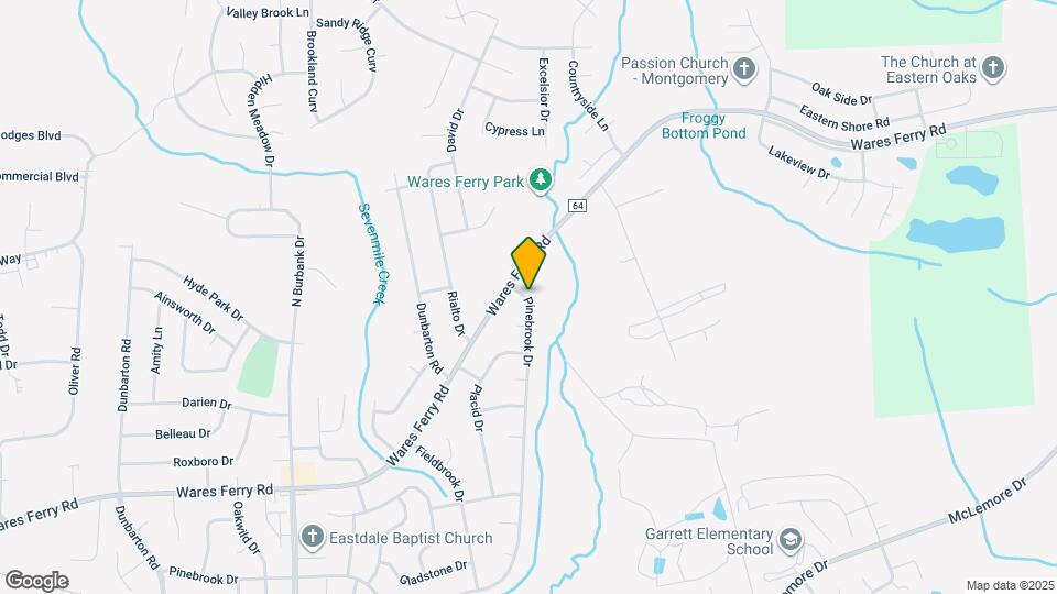 6646 Pinebrook Dr Map and Location Details