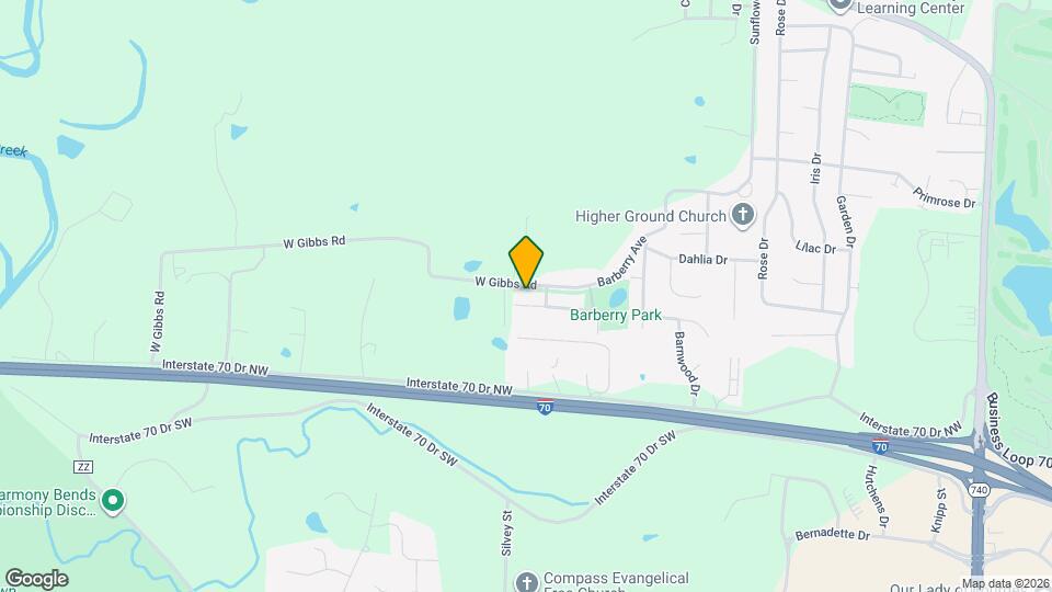 3609-3611-3611 Zinnia Dr Map and Location Details