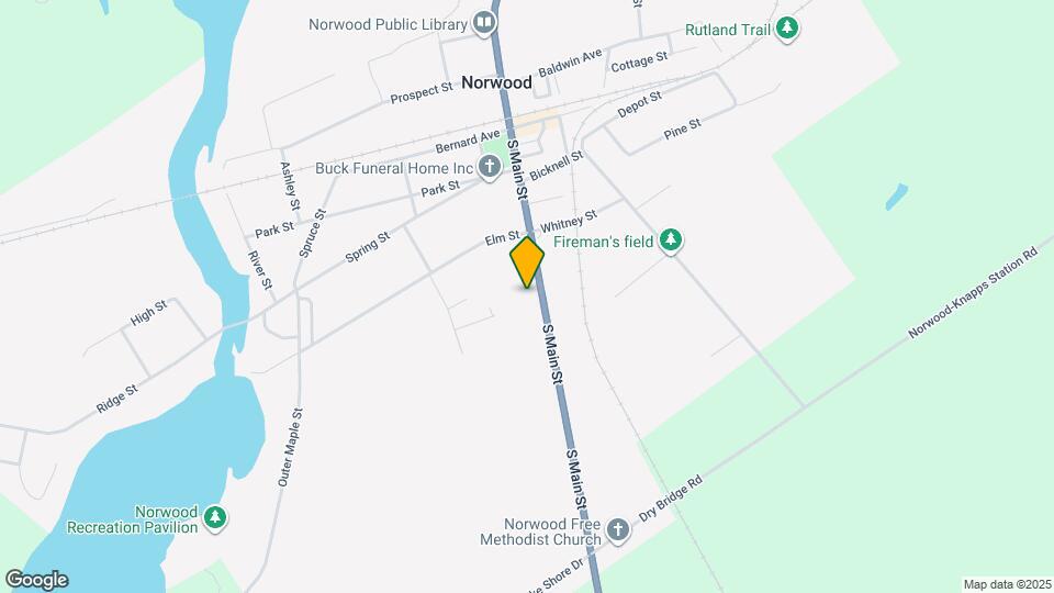 55 S Main St, Unit 3rd Floor Map and Location Details