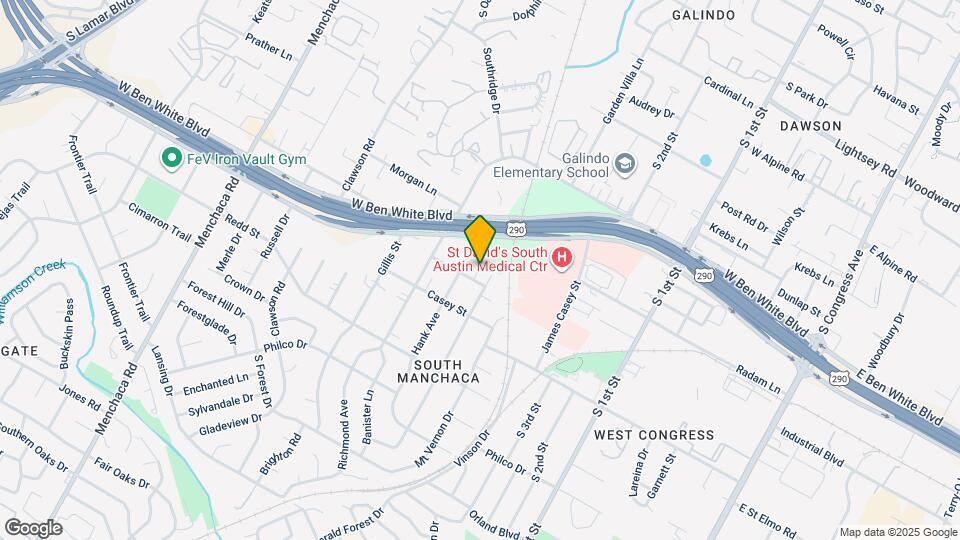 1104 Marcy St Map and Location Details