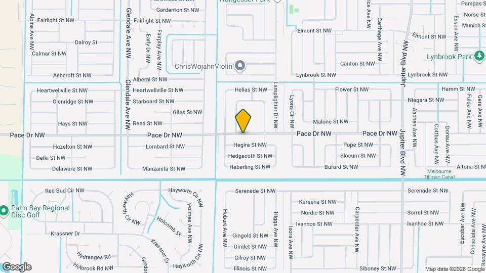 1336 Pace Dr NW Map and Location Details