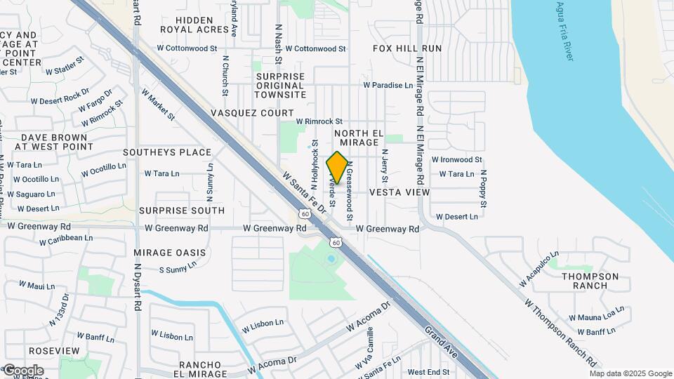 15601 N Verde St Map and Location Details