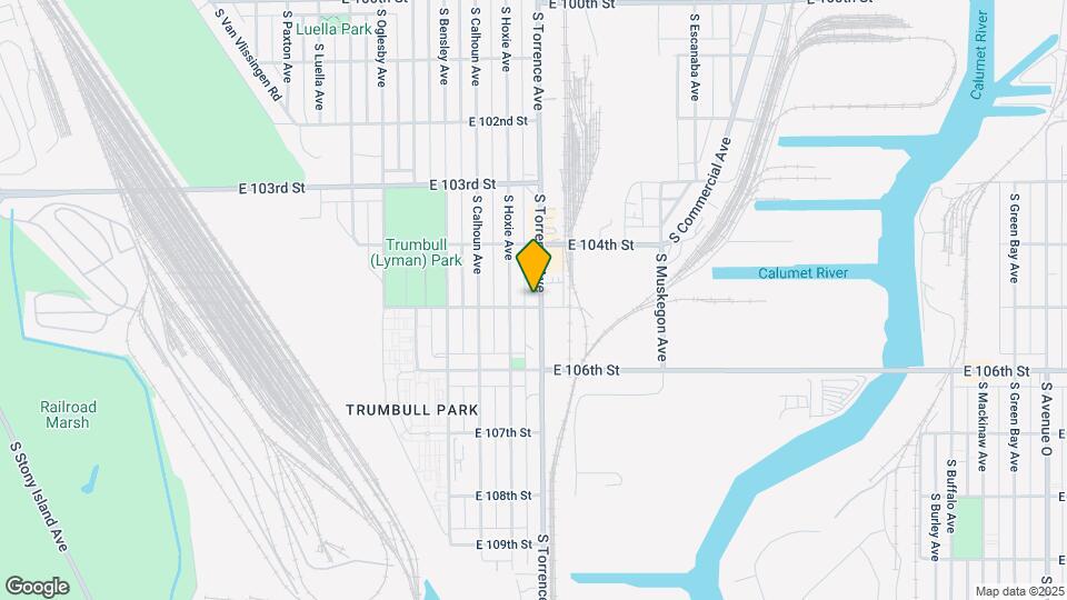 10456 S Torrence Ave Map and Location Details