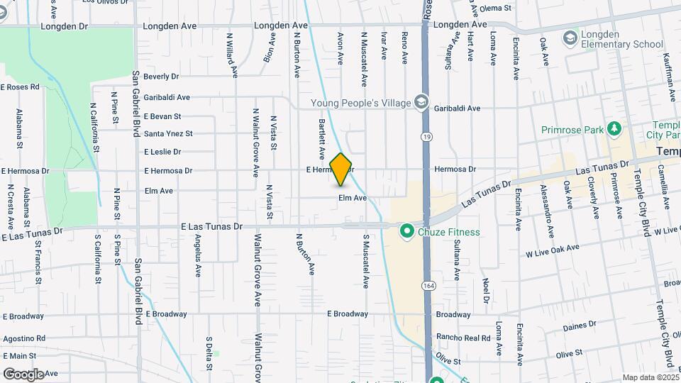 1339 Elm Ave Map and Location Details