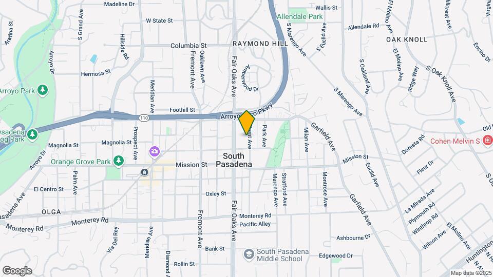 715 Brent Ave Mapa y Detalles de la Ubicación